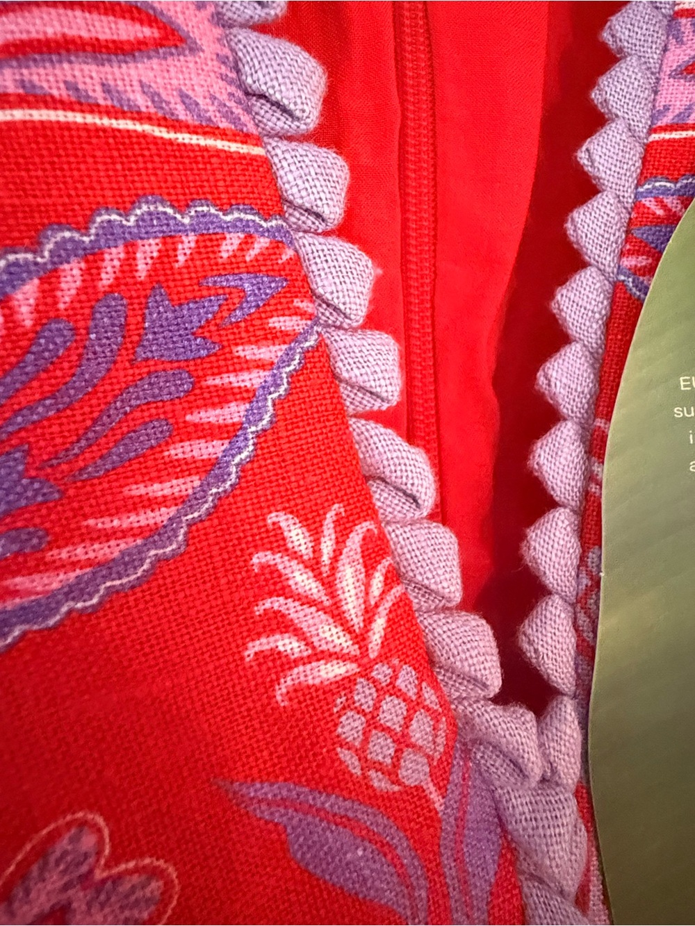 NWT 🌺 Farm Rio Red Porcelain
Garden Premium Linen Midi Dress
M - Picture 5 of 6